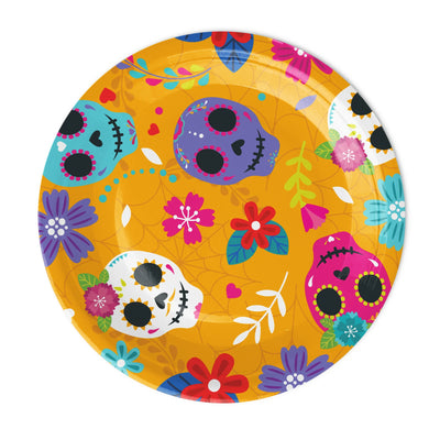 Platos catrinas mexicanas / 6 uds.