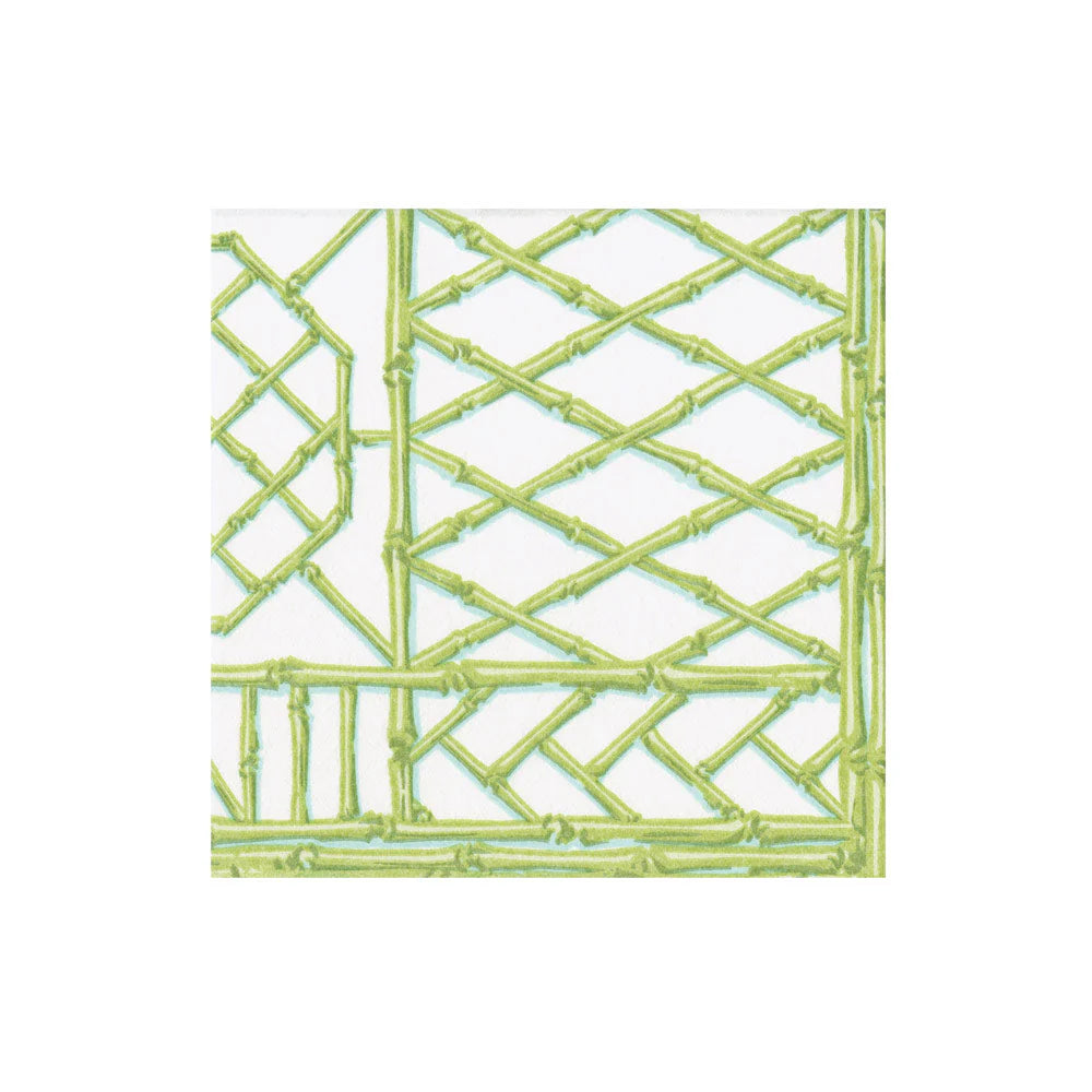 Green bamboo napkins