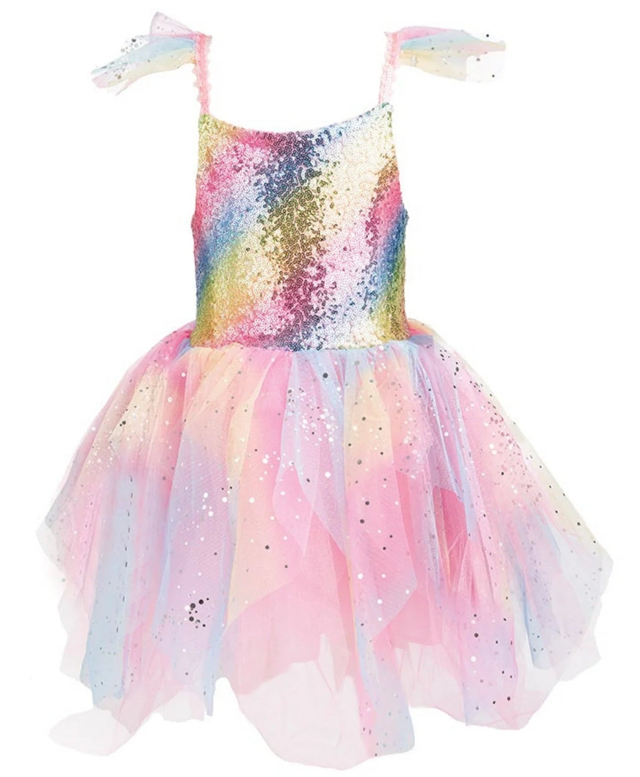 Disfraz Hada multicolor con alas
