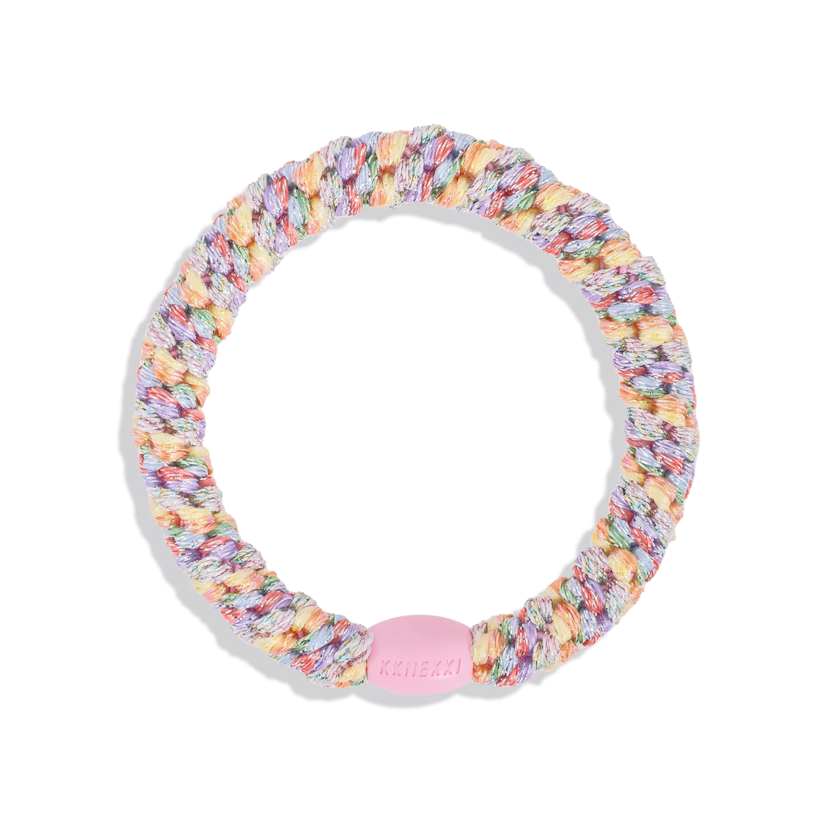 Goma de pelo kknekki pastel circus glitter