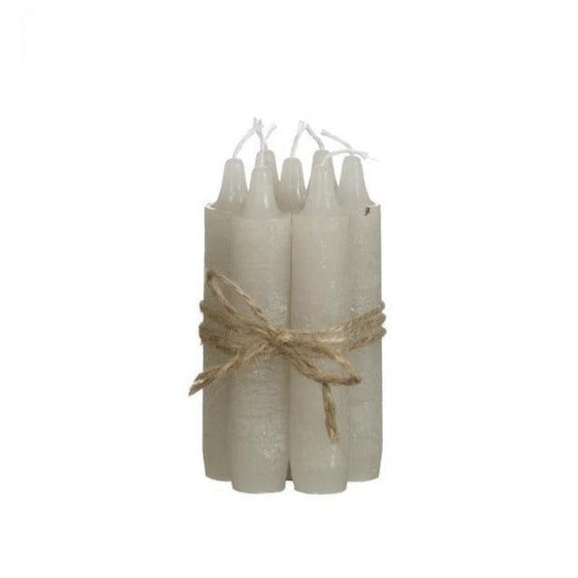 Small linen candle set