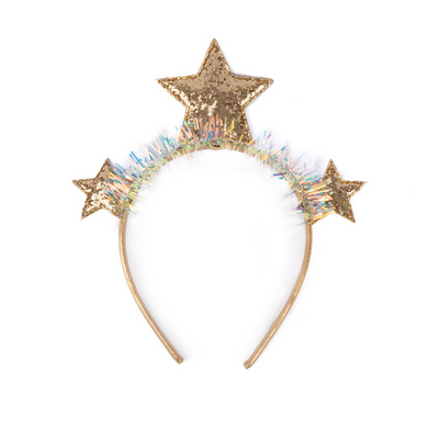 Diadema de Estrellas Brillantes Navidad