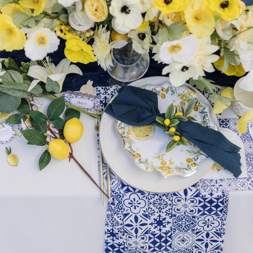 Lemon napkin holder