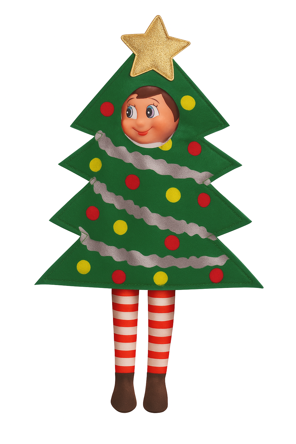 Mini costume for Christmas tree elf