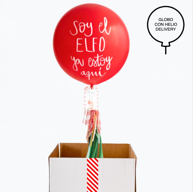 Globo ICONIC PREMIUM Navidad Elfo