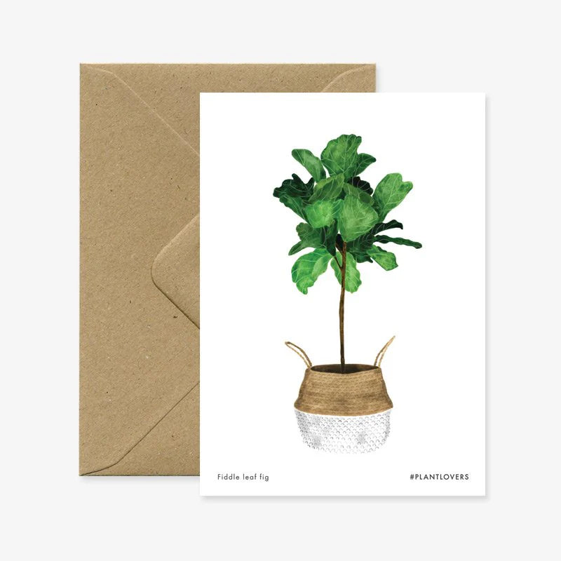 Leaf Tree Greeting Card