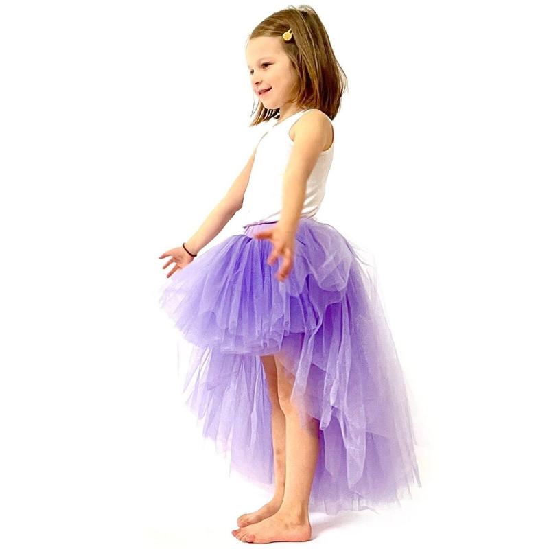 Asymmetrical Skirt Lilac Tutu