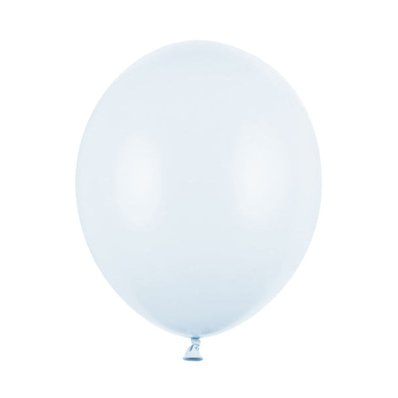 Globos ECO azul pastel claro / 10 uds.