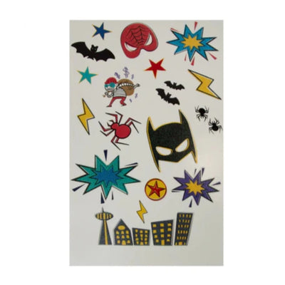 Superhero Temporary Tattoo