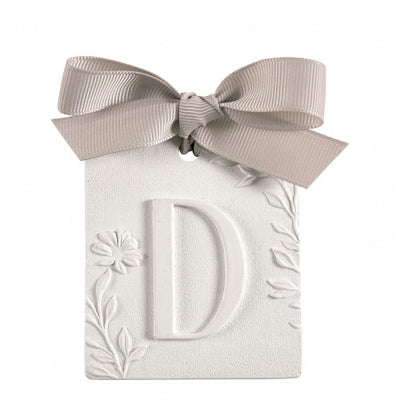 Scented detail Initial with bow