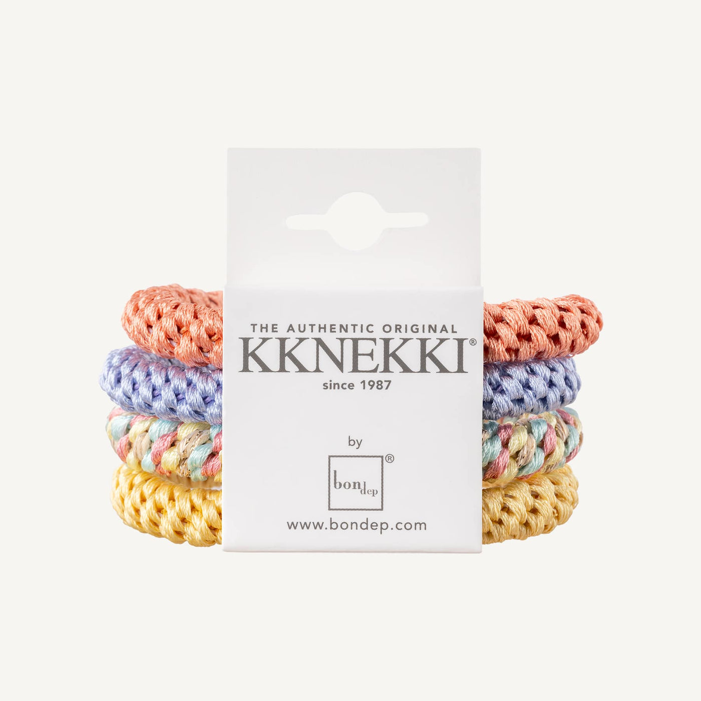 Kknekki Hair Ties Pack Blue /4 pcs.