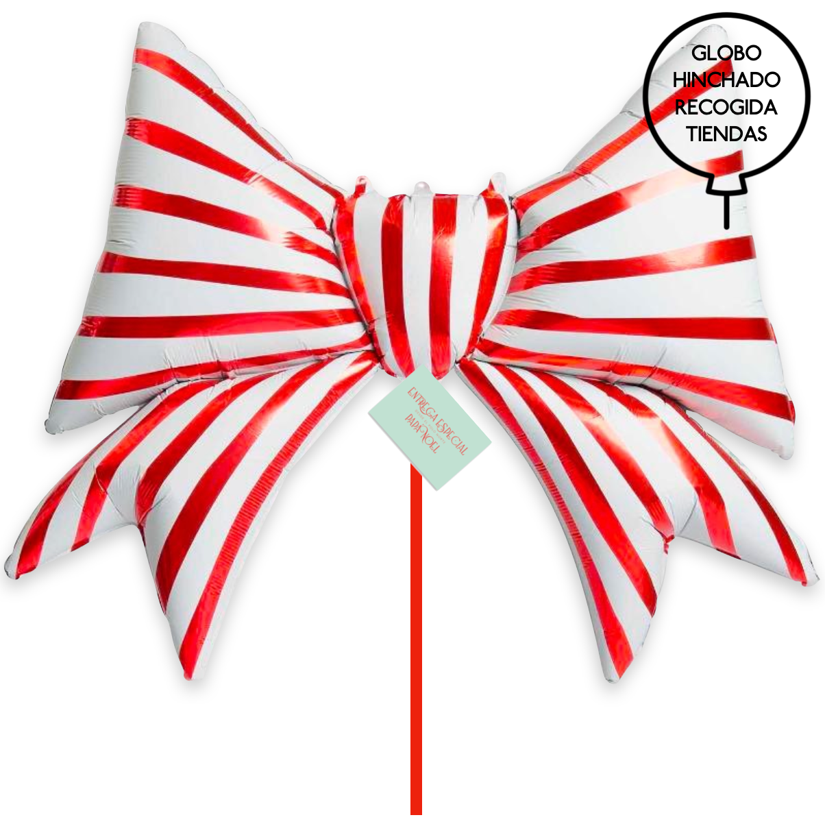 Bouquet M Red Candy balloons inflated with helium