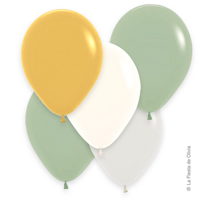 Mix Mimosa ECO balloons / 10 units.