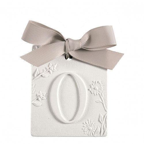 Scented detail Initial with bow