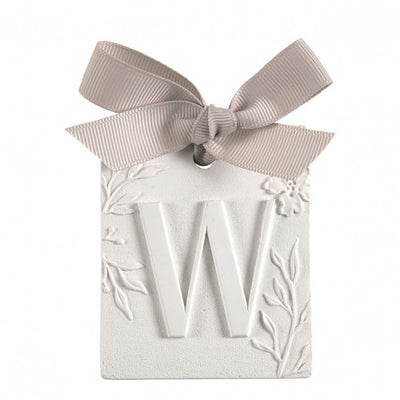 Scented detail Initial with bow