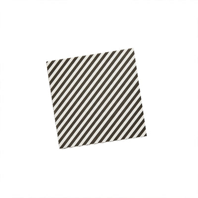 Monochrome striped napkins/ 16 pcs.