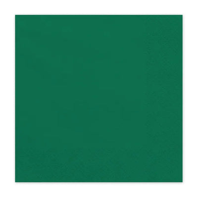 Servilletas de papel verde oscuro / 20 uds.