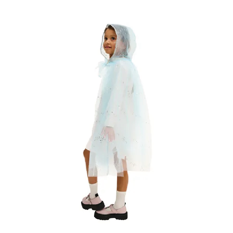Turquoise Fairy Tulle Cape