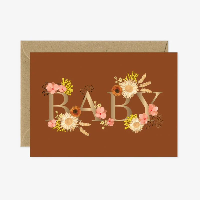 Baby Bouquet Greeting Card