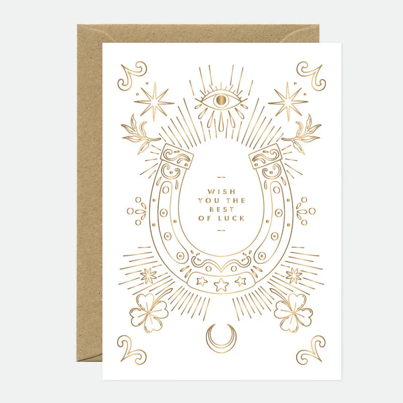 Horseshoe Greeting Card