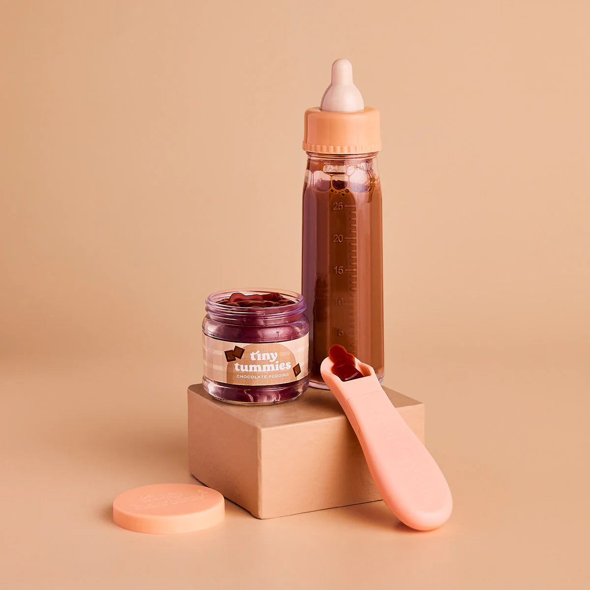 Tiny Harlow Magic Bottle and Chocolate Baby Food Set – La Fiesta de Olivia