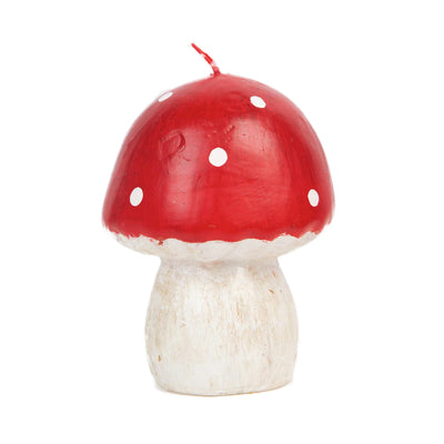 Red Mushroom Candle