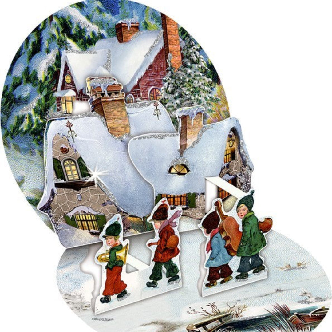 Tarjetas navideñas para colgar Bright Christmas Time