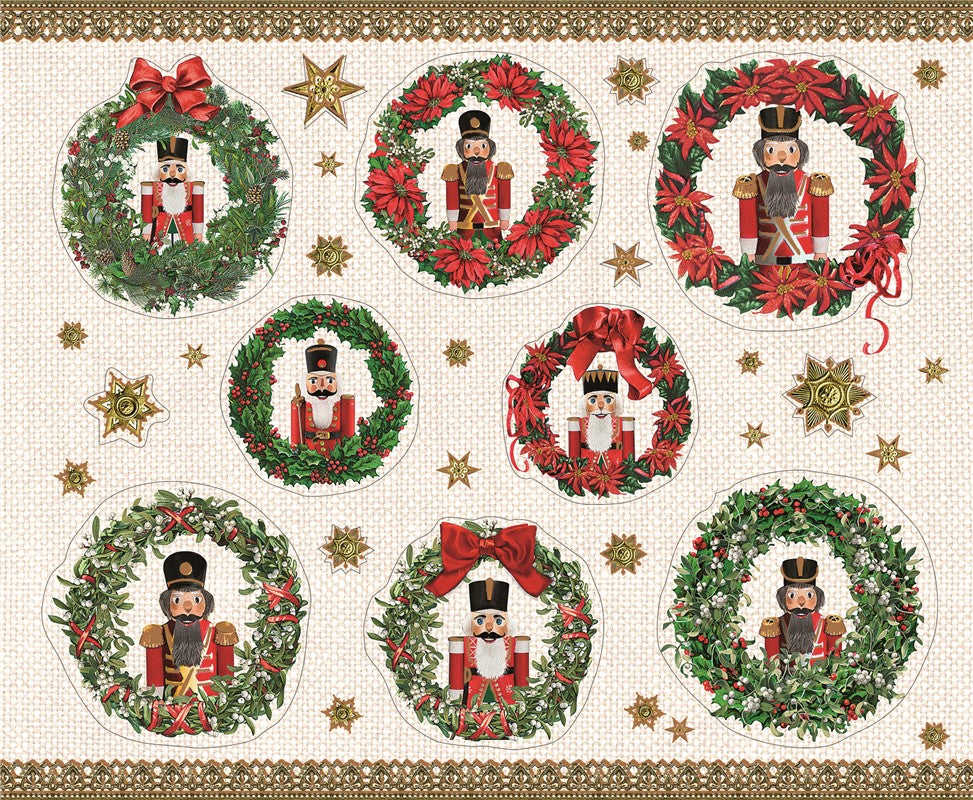 Libro de pegatinas B. Behr Festive Christmas