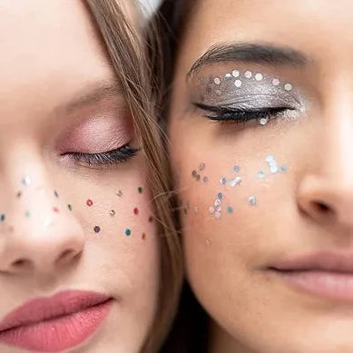 Holographic face and body glitter