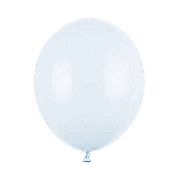 Globos ECO azul pastel claro / 10 uds.
