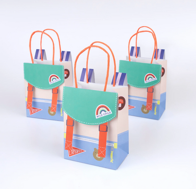 Bolsa papel Mochila de Camping / 8 uds.