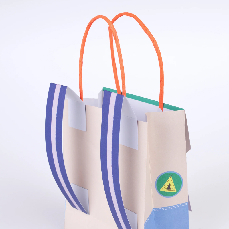 Bolsa papel Mochila de Camping / 8 uds.