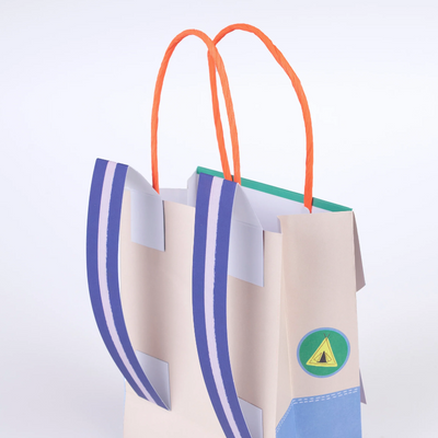 Bolsa papel Mochila de Camping / 8 uds.