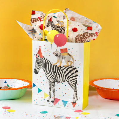 Bolsas de papel Safari Party/ 8 uds.