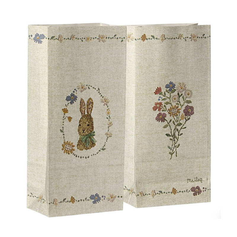 Embroidered Easter Bunny Gift Bag