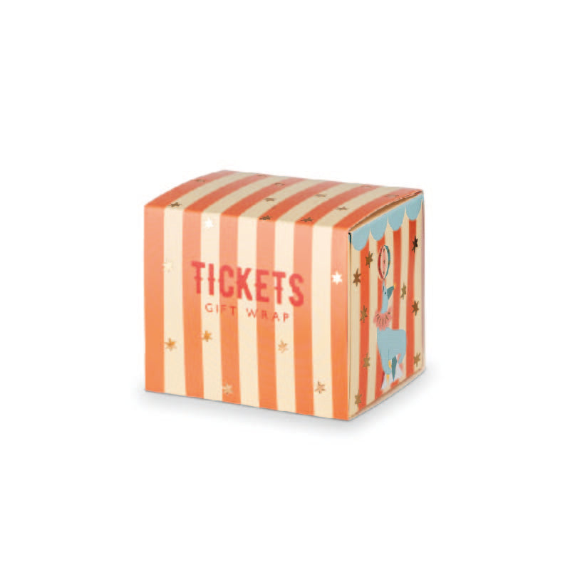 Circus Tickets and Sticker Box