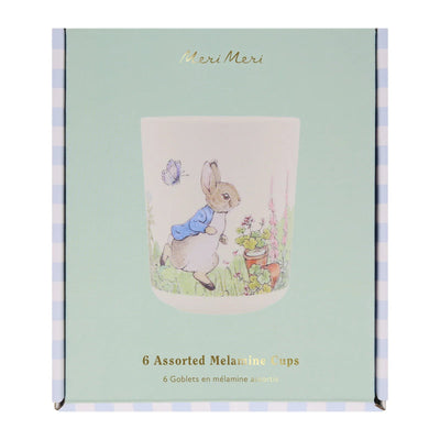 Copos de melamina Peter Rabbit / 6 unid.