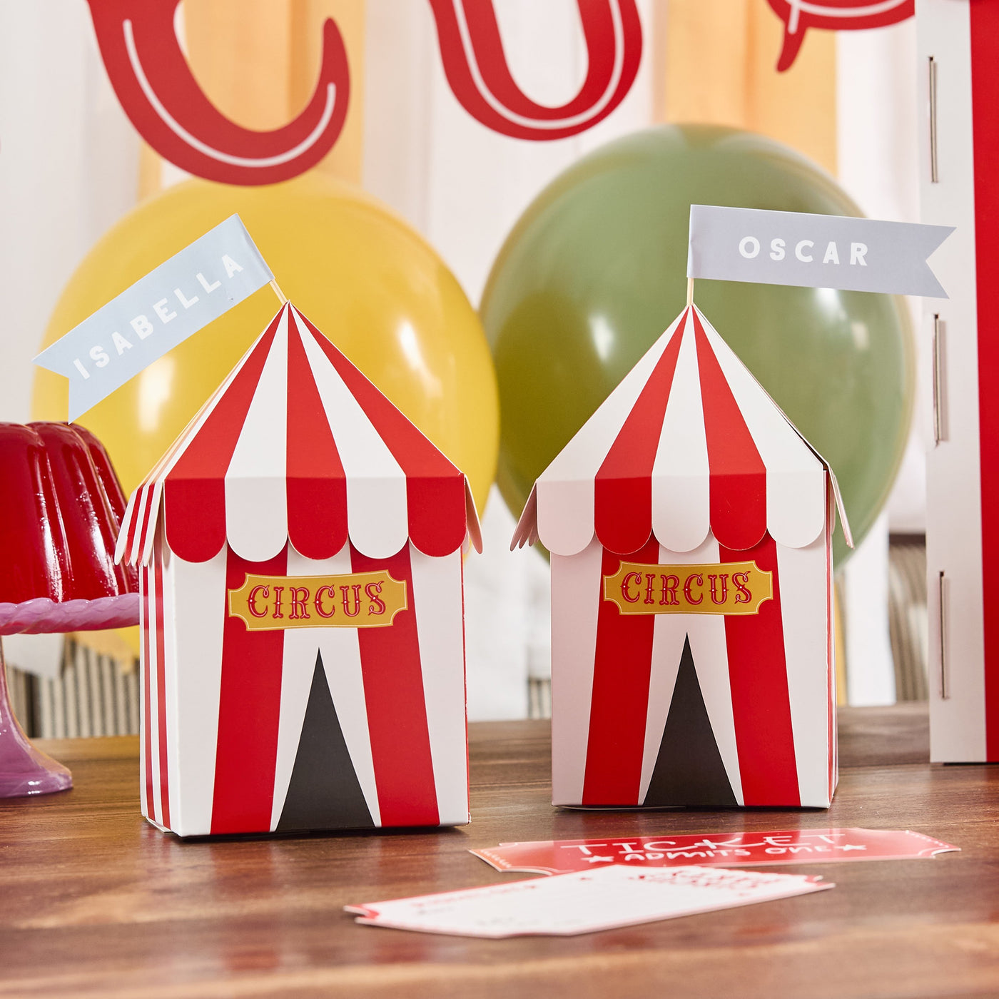 Circus detail box / 4 units.