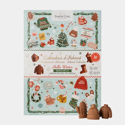 Calendario Adviento Figuras Hello Winter Chocolate