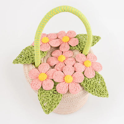 Flower basket bag