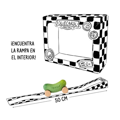 Coche Pepino the cucumber