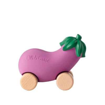 Emma the eggplant car 