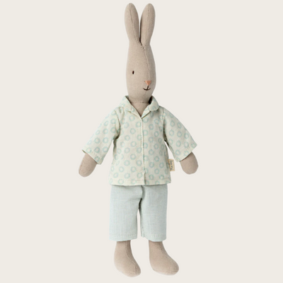 Bunny in pajamas