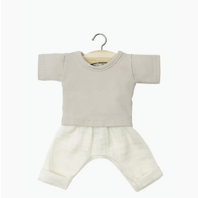 Roupa de leão de algodão para boneca Minikane Baby