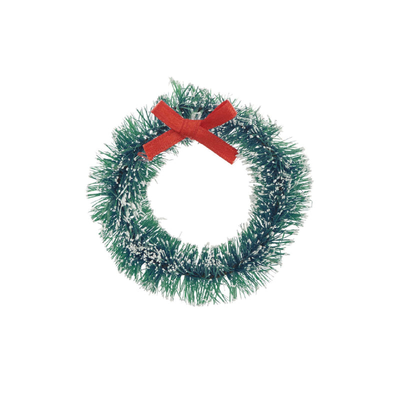 Grinalda de Natal em miniatura para porta / 2 peças. 