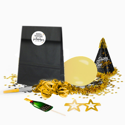 BASIC New Year's Eve party favor bag 