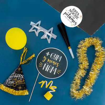 BASIC New Year's Eve party favor bag 