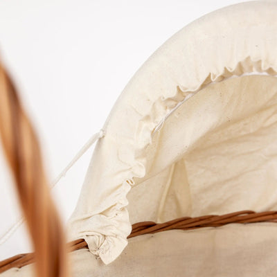 Mini berço de vime para bonecas Minikane Janelle