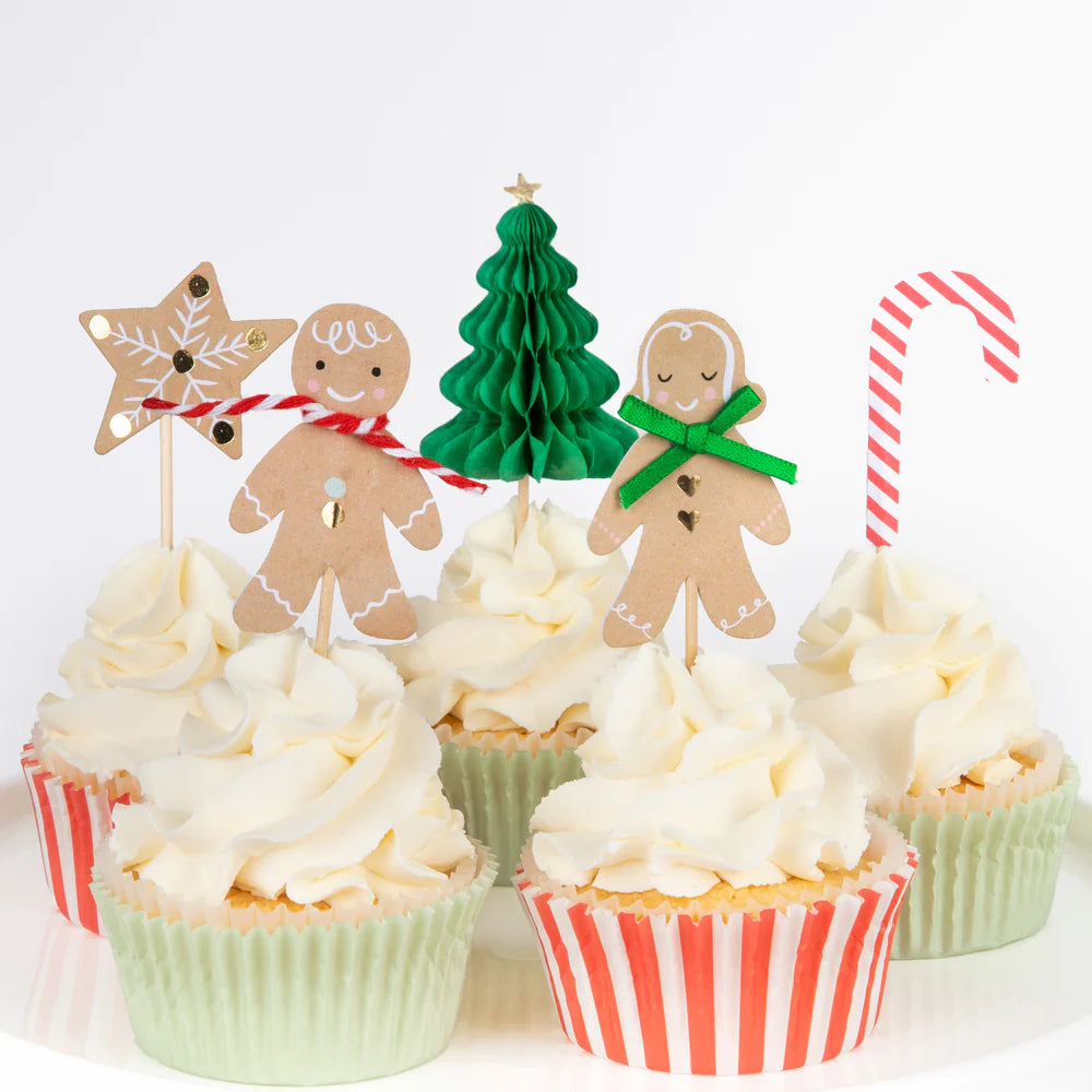 Cupcake kit Navidad Gingerbread