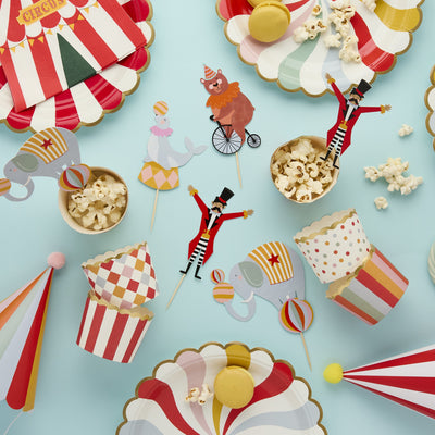 Circus Cupcake Kit / 12 pcs.